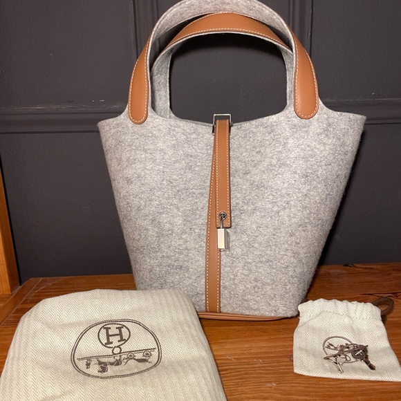 Hermes Picotin Lock 22 Wool - Picture 11 of 11